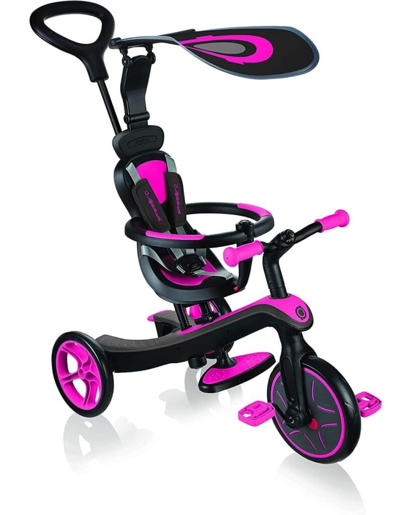 bici sin pedales rosa