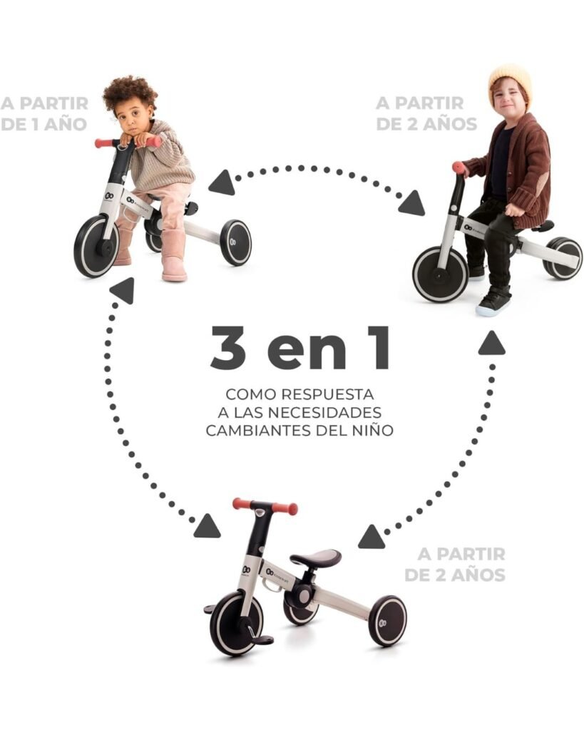 bicicleta de equilibrio con pedales kinderkraft