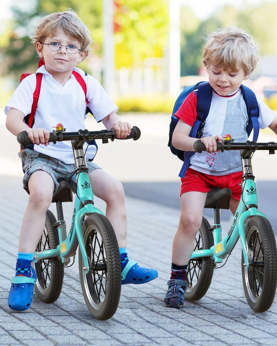 bicicleta equilibrio con freno